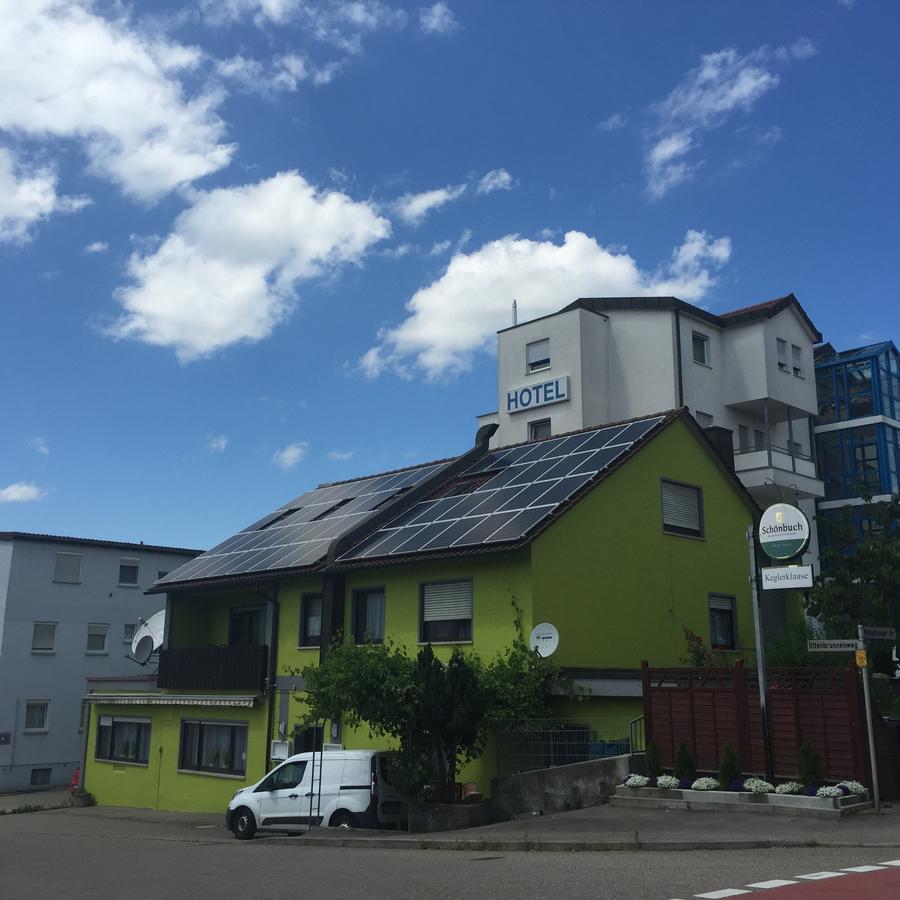 Gasthaus Keglerklause Schwieberdingen Buitenkant foto